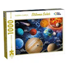 Puzzle Rompecabezas Sistema Solar 1000 Piezas En Caja Kanata