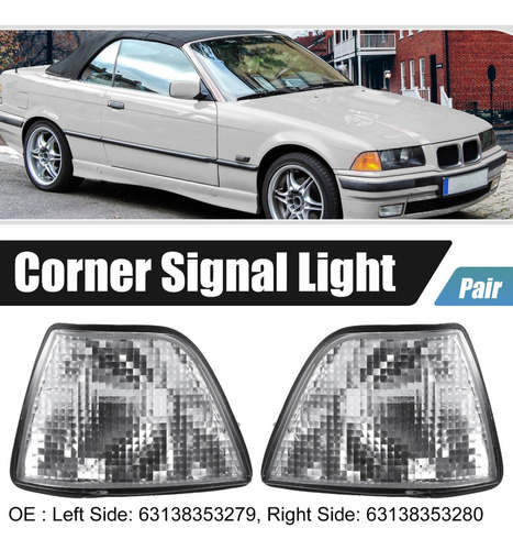 Luces De Seal Esquina Lateral Para Bmw 320i 318i 325i M3 Foto 2