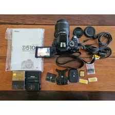  Nikon D5100, 13517 Cliques, Acessórios Na Descrição