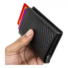 Carteira Do Futuro Rfid Slim Porta Cartões Antifurto Premium