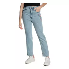 Calça Feminina Jeans Puído Polo Wear Jeans Claro