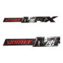 Emblema Chevrolet Vortec Max Silverado Filo Negro Rojo