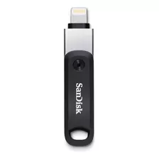 Unidad Flash Sandisk Ixpand Go De 256 Gb Para iPhone, Sdix60n Para Prata/preto Pendrive (lightning-usb/a Stick)