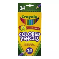 Lápices De Colores Redondos X24 Unidades Originales Crayola 