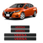 Sticker Versa Proteccin De Estribos Puertas Fibra Carbon