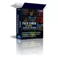 Pack De Artes De Futebol: 130 Templates Para Canva + Bônus