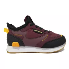 Topper Zapatillas Kids - Oldi Bordo Wind-ngo-nja