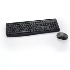 Kit Mouse Y Teclado Verbatim Vb99779 Inalambricos Negro