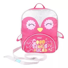 Mochila Escolar Infantil Pingüino, Infanti Bts23 