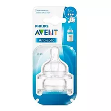 Tetina Anti-colic, Flujo Medio, 3m+ Avent