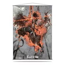 Wall Scroll - Dark Arla, El Ala De Sombra Para La Fuerza De 