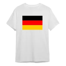 Camiseta Adulto Ou Infantil Bandeira País Alemanha Futebol