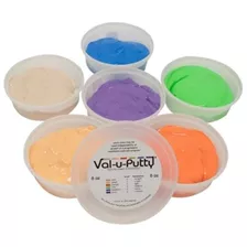 Set 6 Masitas Terapéuticas Val-u-putty 6 Oz