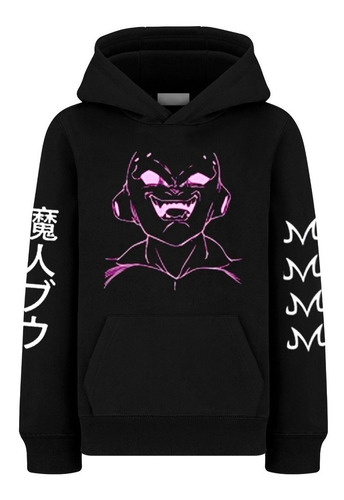 Buzo Majin Boo - Hoodie Unisex - Dragon Ball Anime Aesthetic