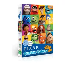 Quebra Cabeça 200 Peças Pixar - Toyster 8054