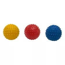 Pelotas Estimulacion Rehabilitacion Ejercicio Masajes Kit X3