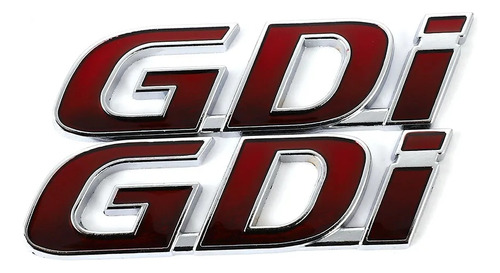 Pegatina Coche Gdi Logo Para Compatible Con Hyundai Gdi Foto 4