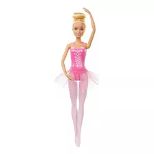 Boneca Barbie Profissões Bailarina Articulada Rosa Mattel