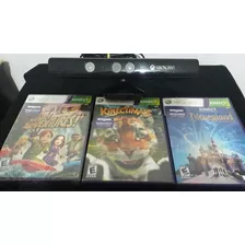 Sensor Kinect Xbox 360 + 3 Jogos Incríveis! Envio Rápido!!!