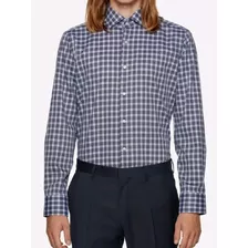 Camisa Social Hugo Boss Estilo Gordon Regular Fit Original