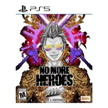 No More Heroes 3 Day One Edition Xseed Games Ps5 Físico