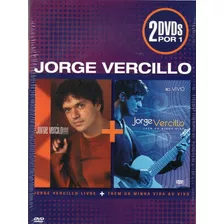 Jorge Vercillo Livre + Trem Da Minha Vida 2 Dvd Novo Lacrado