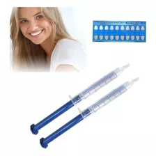 Blanqueamiento Dental En Jeringa Kit X2 Para Luz Led Uv