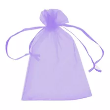 Bolsas De Regalo, Mxpob-007, 15 Pzas, Tela, Morado, Bolsa De