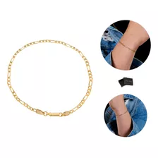 Pulseira Masculina Banhada A Ouro 18k 