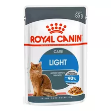 Ração Úmida Royal Canin Gatos Light 85g - Controle De Peso