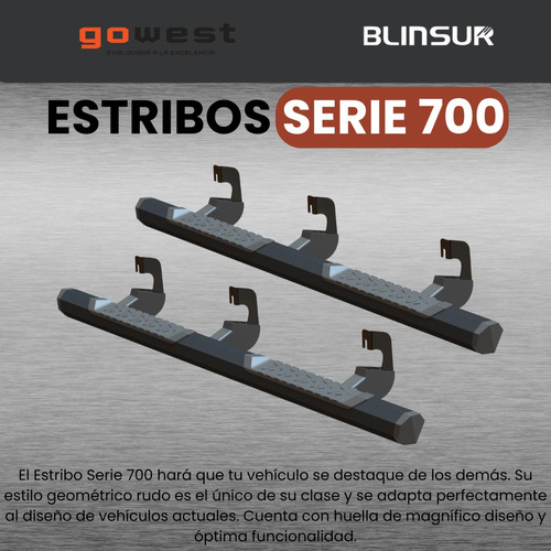 Estribos Serie 700 Negros Para Jeep Jk 2007 - 2018 4 Puertas Foto 2