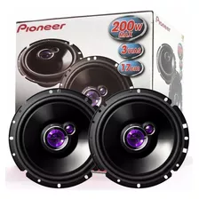 Par Alto Falante Pioneer Ts-1760br 6 Polegadas 200w Triaxial