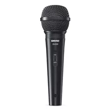 Microfone Para Vocal Shure Sv200 Cor Preto