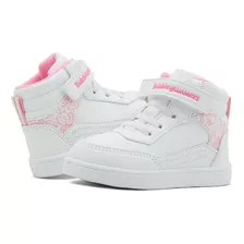  Bubble Gummers® Jucca Blanco/rosa 14-19 Tenis Bota Escolar