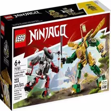 Robô De Combate Evo Do Lloyd Lego Ninjago 71781 - 223 Peças