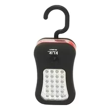 Mini Linterna Klik Led Sd-6043 Cuadrada Chica - Gancho Iman 