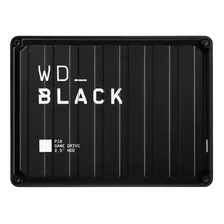 Disco Duro Externo Western Digital Wd Black P10 Wdba3a0040bbk 4tb Negro