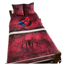 Spiderman Rojo Manta Polar Soft (sin Fundas)