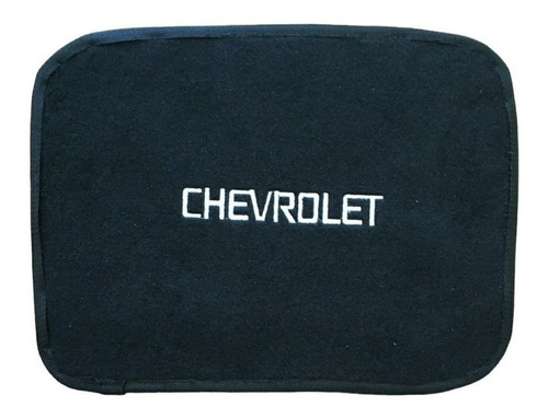 Kit 4 Tapetes Alfombra Logo Chevrolet Aveo 2014 Foto 4