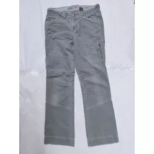 Eddie Bauer Jeans Pantalón Pana 4 Chico Cargo Tiro Medio C