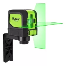 Nivel Laser Verde 2 Linhas Auto Nivelante Huepar Esquadro