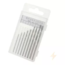 Kit De 10 Brocas De 0.8 Hasta 3mm