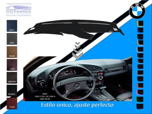 Cubretablero Automotriz Bmw Serie 3 325 I 1992 A 1998 Foto 5