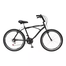 Bicicleta Caiçara Beach Aro 26 Praiana Confort 18v Krs