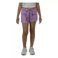 Shorts De Cintura Con Volante Para Mujer