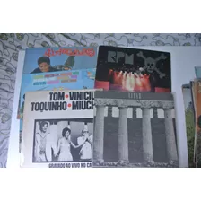 Lote 5 Lps-titas-rpm-vinicius-abelhudos-alegria Verão 83