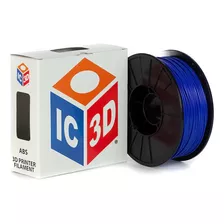 Ic3d Blue 1.75mm Abs Filamento De Impresora 3d - 1kg Spool -