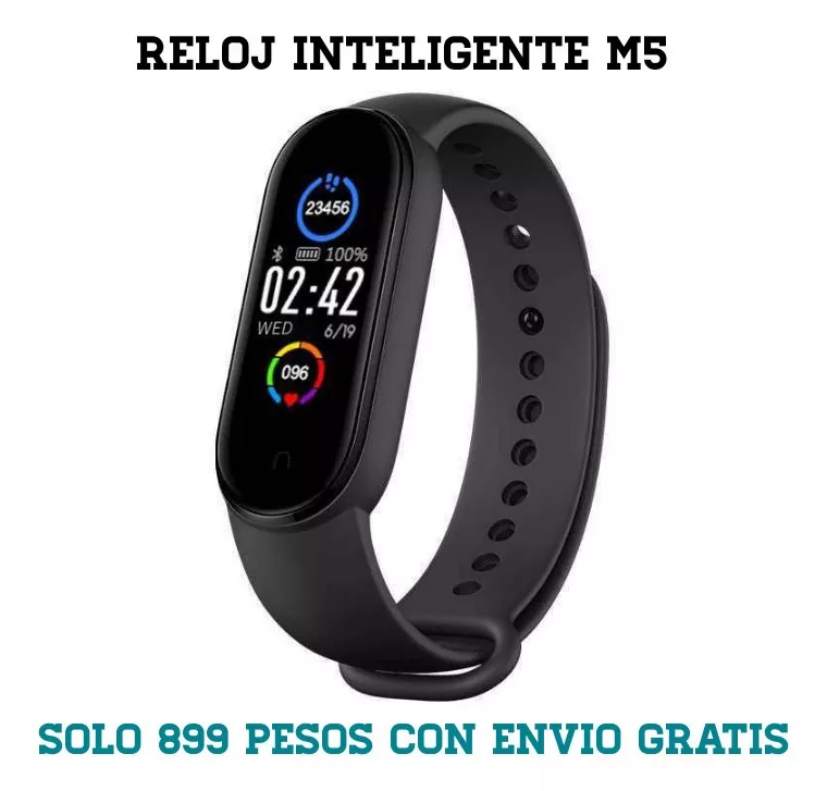 Reloj Inteligente M5 Smart Band (android Y iPhone)