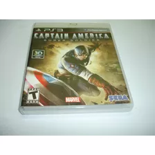 Captain America Super Soldier Ps3 Original Completo 