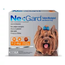 Nexgard Antipulgas E Carrapatos P/ Cães De 2 A 4kg C/ 1 Comp